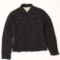 TOMMY HILFIGER Womens Quilted Jacket UK 10 Small Black Polyester Vintage Tommy Hilfiger and Second-Hand Tommy Hilfiger from Messina Hembry 