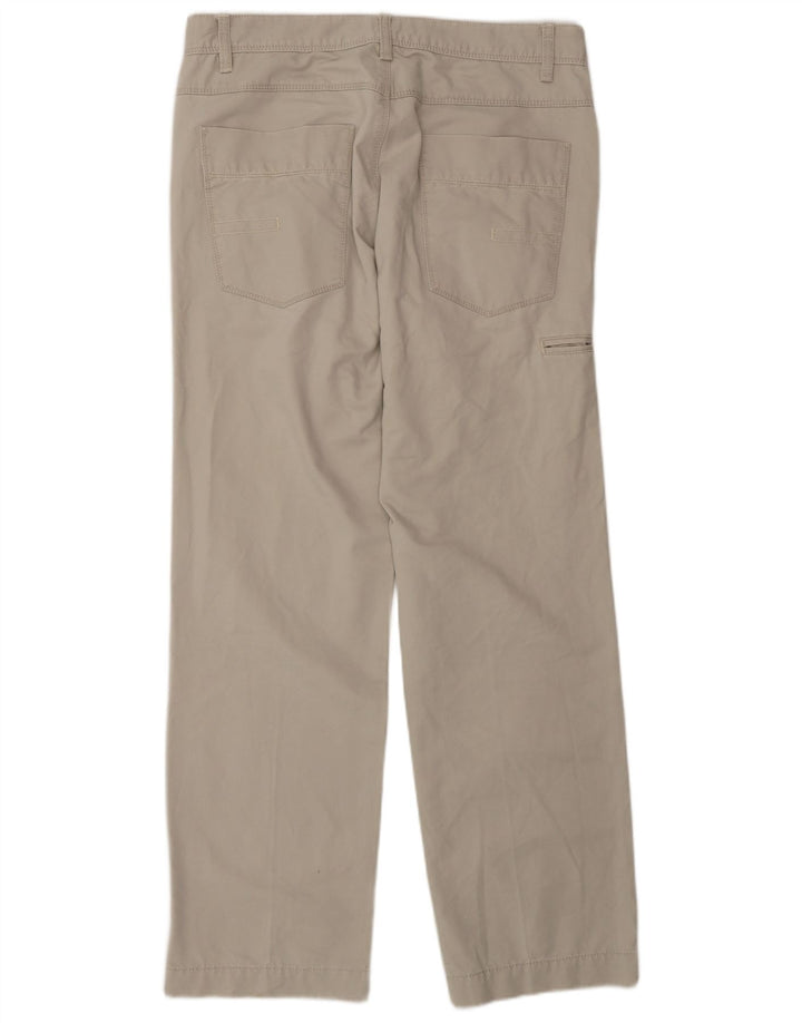 CALVIN KLEIN Straight Cargo bukser til mænd W34 L32 Grå bomuld