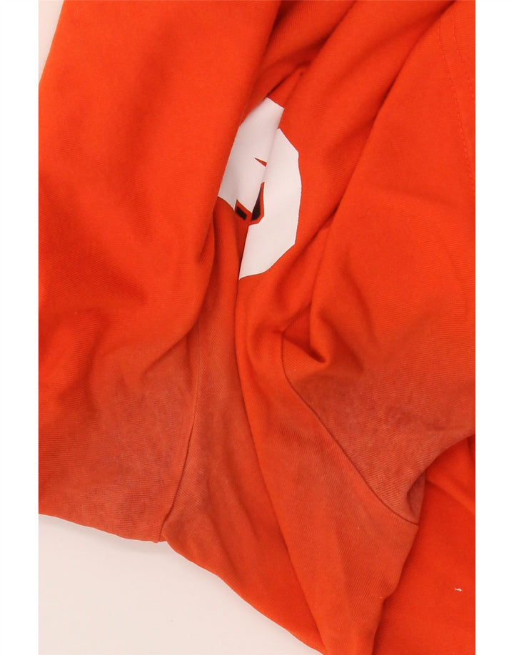 Adidas Grafisk T-shirt top til mænd, stor orange