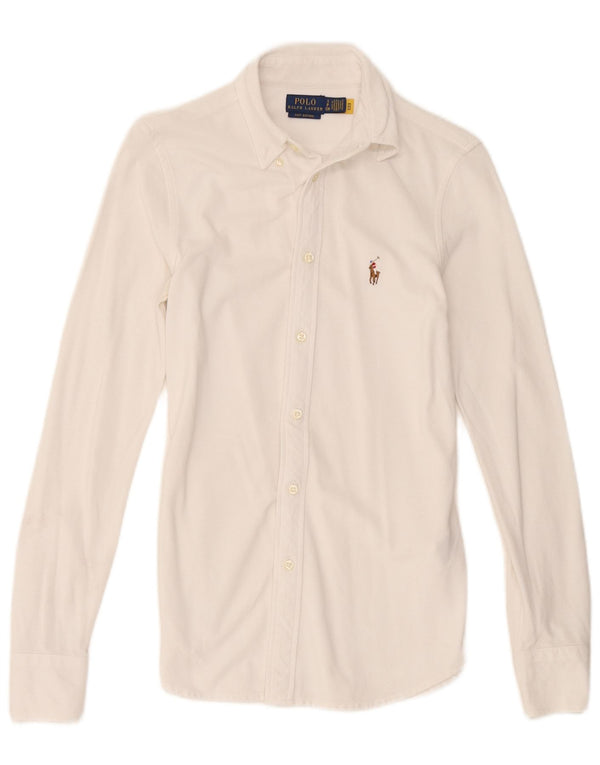 Polo Ralph Lauren herreskjorte lille hvid bomuld