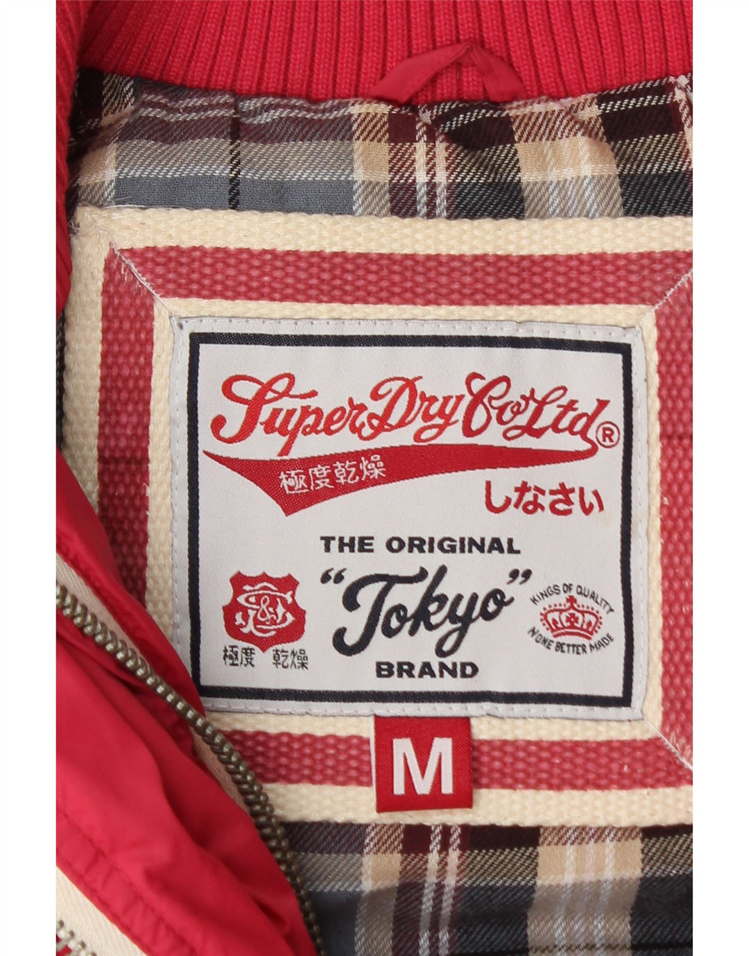 Superdry Dame hætte polstret Gilet UK 14 Medium Pink Nylon