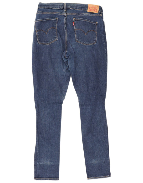 Levi's skinny jeans til kvinder W32 L30 blå bomuld
