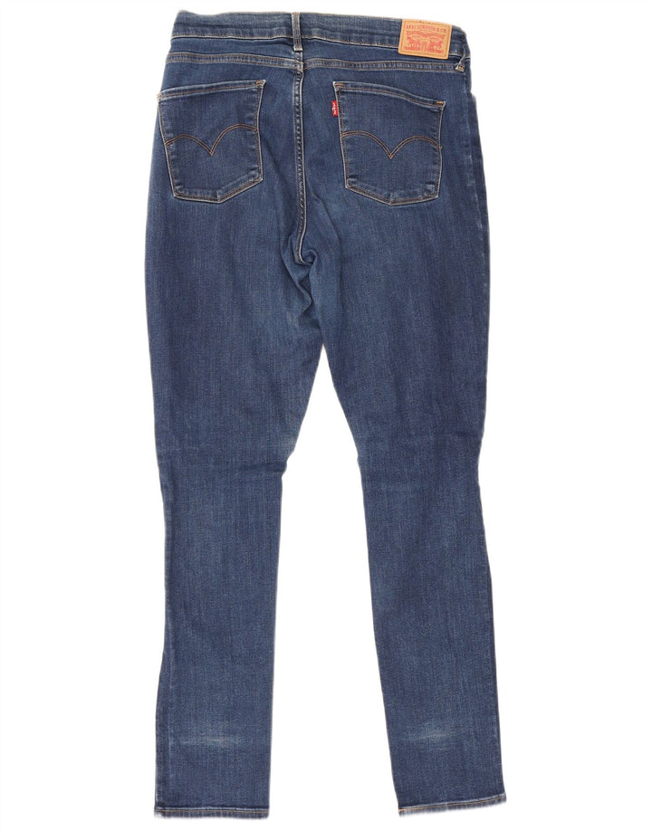 Levi's skinny jeans til kvinder W32 L30 blå bomuld