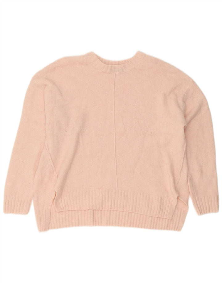 Marks & Spencer Dame sweater med rund hals DK 14 Large Pink