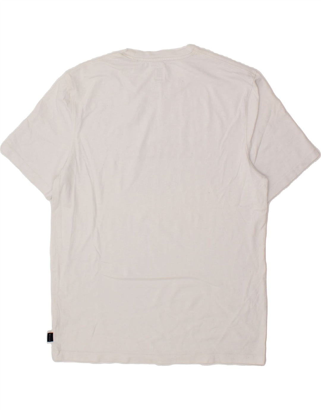 JACK & JONES Mens Graphic T-Shirt Top Medium White Vintage Jack & Jones and Second-Hand Jack & Jones from Messina Hembry 