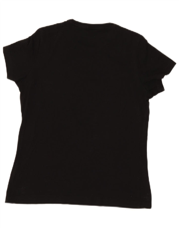 Puma Grafisk T-Shirt Top UK 14 Medium Sort