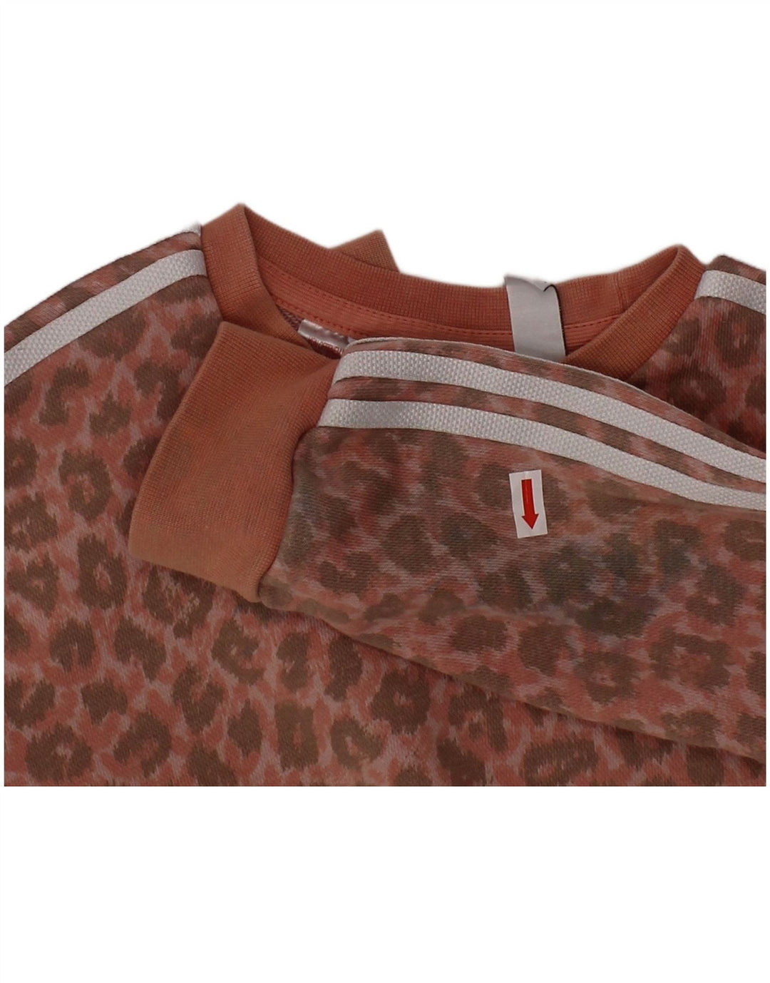 ADIDAS Baby Girls hel træningsdragt 18-24 måneder Pink Animal Print Bomuld