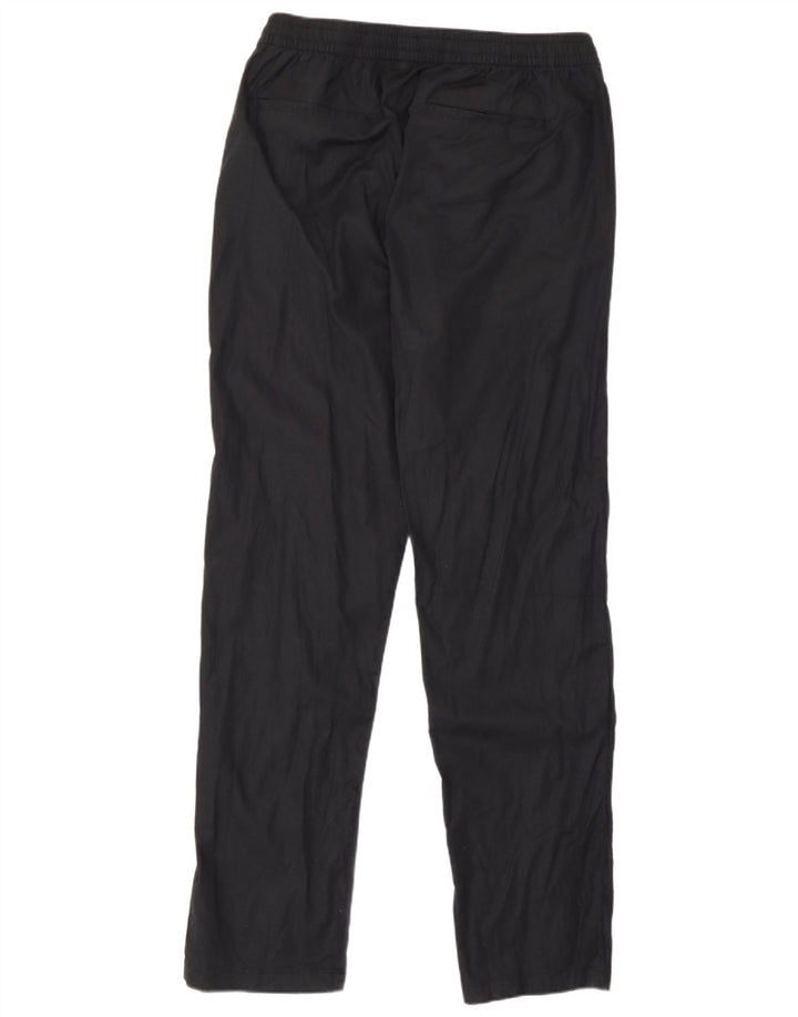 Marks & Spencer Herre Lige Chinobukser Medium W33 L31 Sort hør