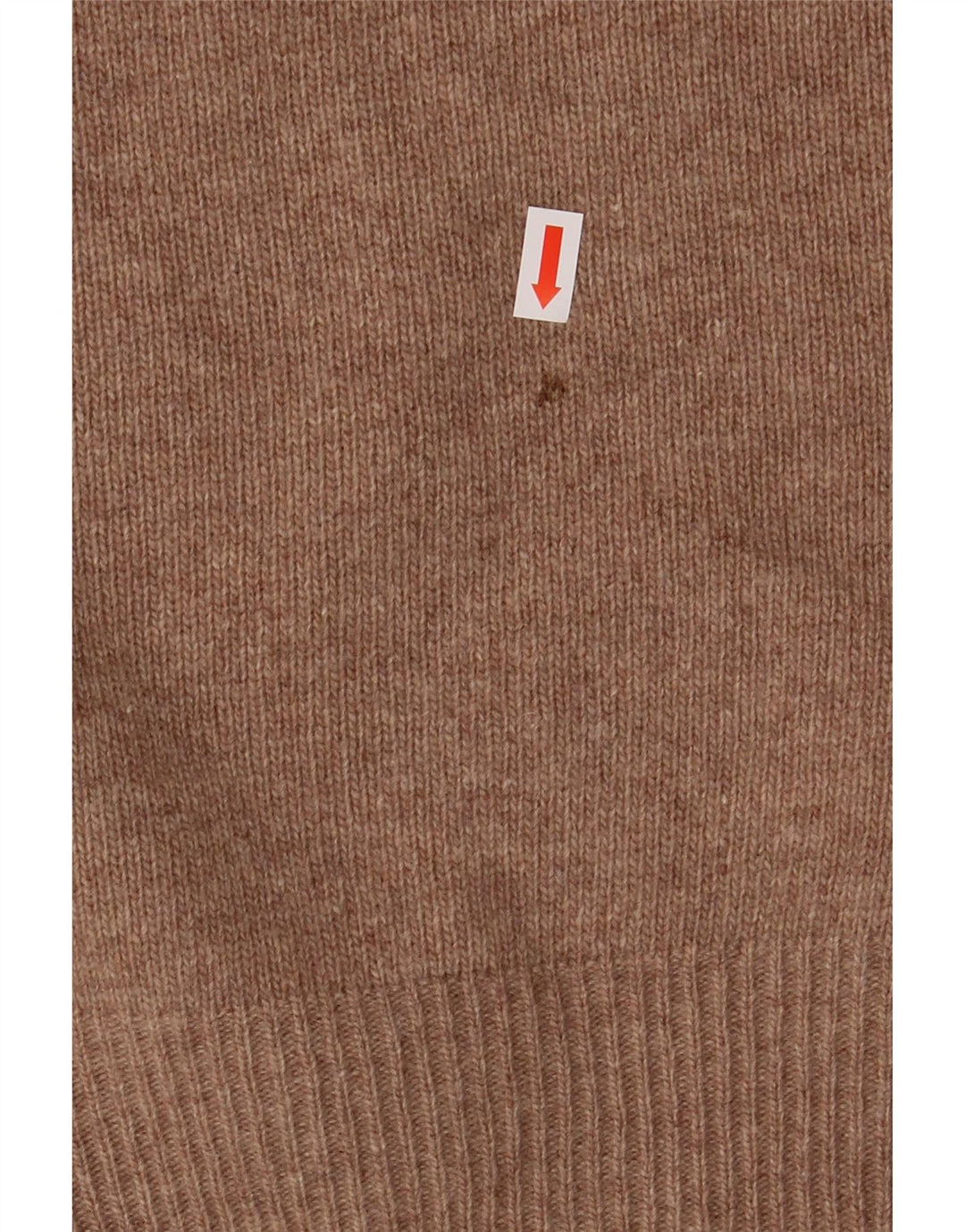 KAPPA Mens V-Neck Jumper Sweater Large Brown Lambswool Vintage Kappa and Second-Hand Kappa from Messina Hembry 