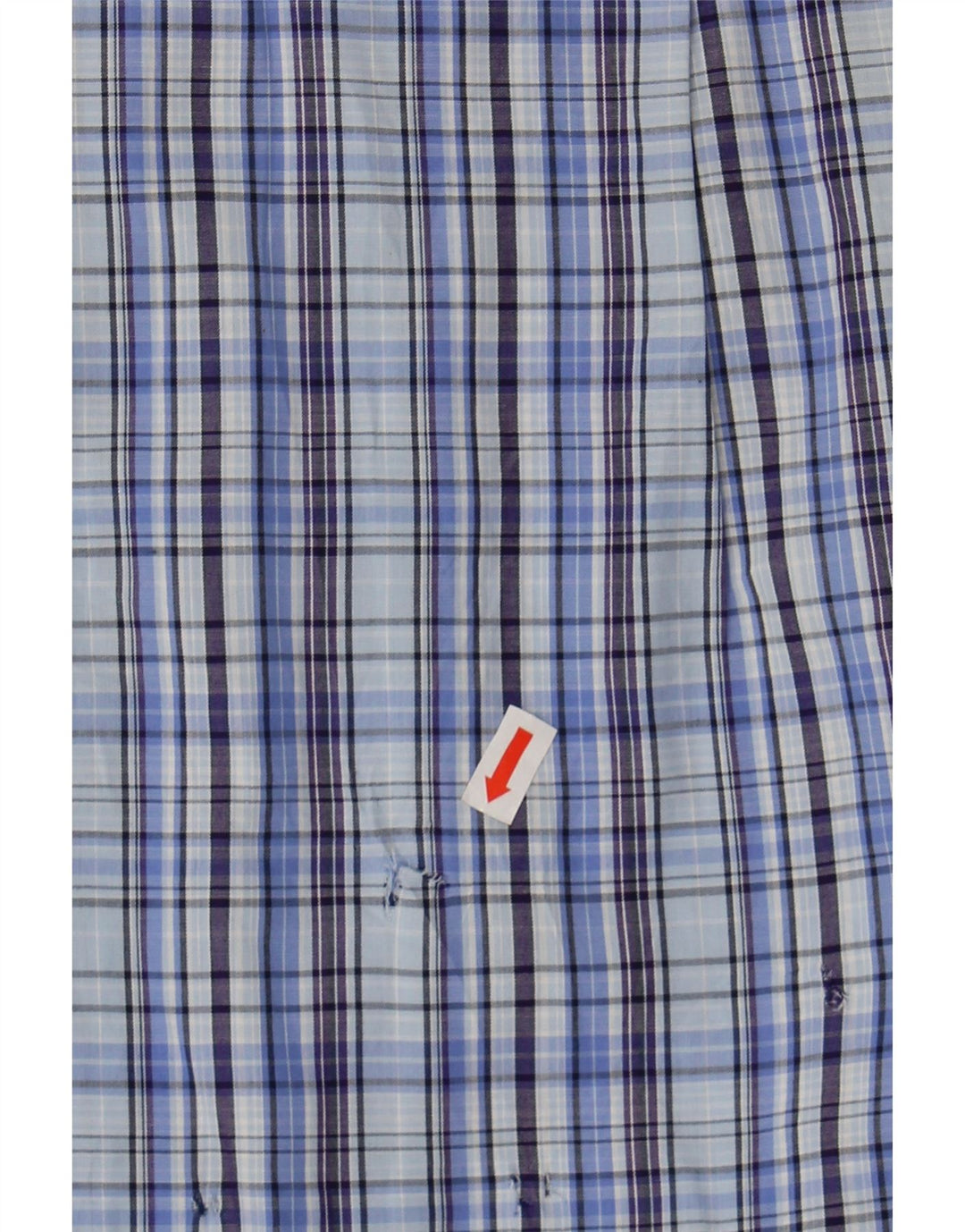 MICHAEL KORS Mens Shirt Medium Blue Check Cotton Vintage Michael Kors and Second-Hand Michael Kors from Messina Hembry 