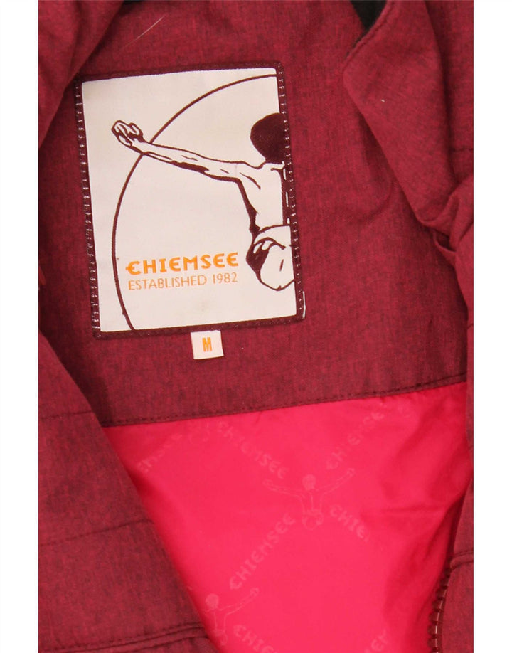 Chiemsee Herre Bomber Polstret Jakke UK 38 Medium Pink