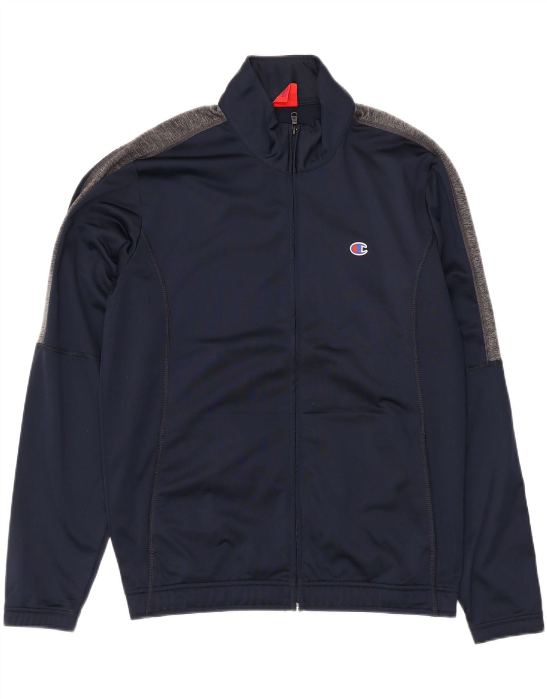 Champion Herre træningsdragt Topjakke Medium Navy Blue Colourblock Polyester