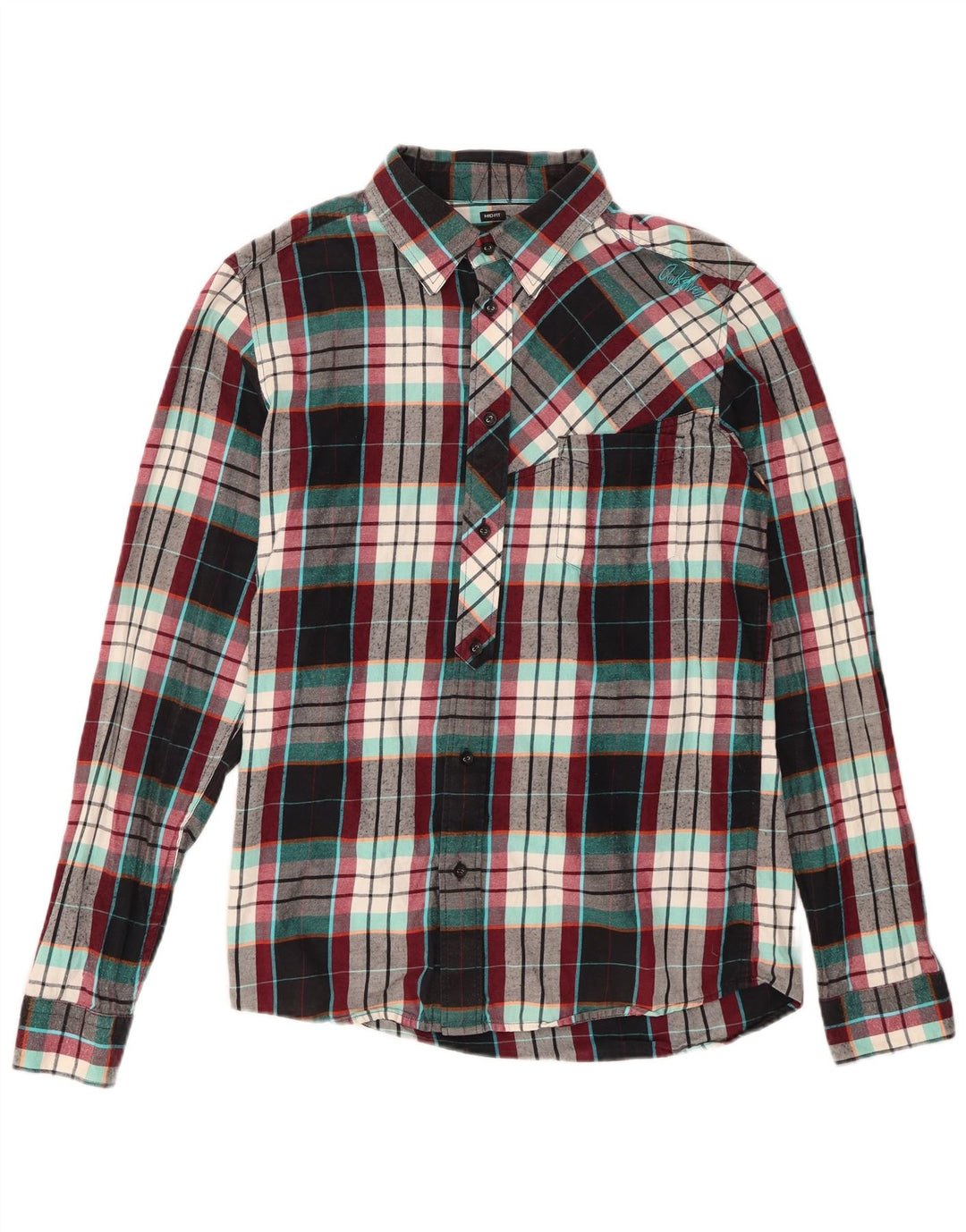 Quiksilver Herre Mid Fit Flanellskjorte Medium Flerfarvet Ternet