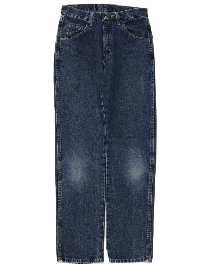 Wrangler Herre Regular Fit Straight Jeans W29 L32 Blå Bomuld