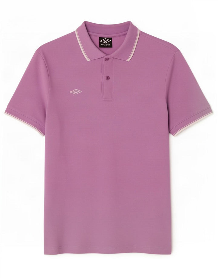 Umbro Herre Polo Shirt Stor Lilla Bomuld