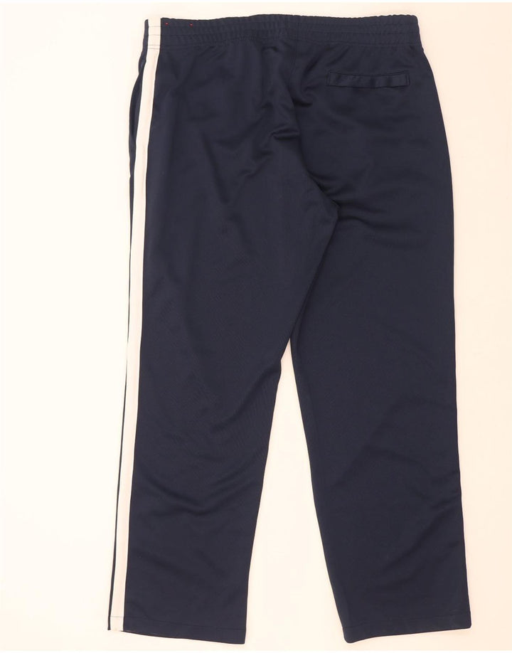 Nike Træningsdragtsbukser til mænd 2XL Navy Blue Colourblock Polyester