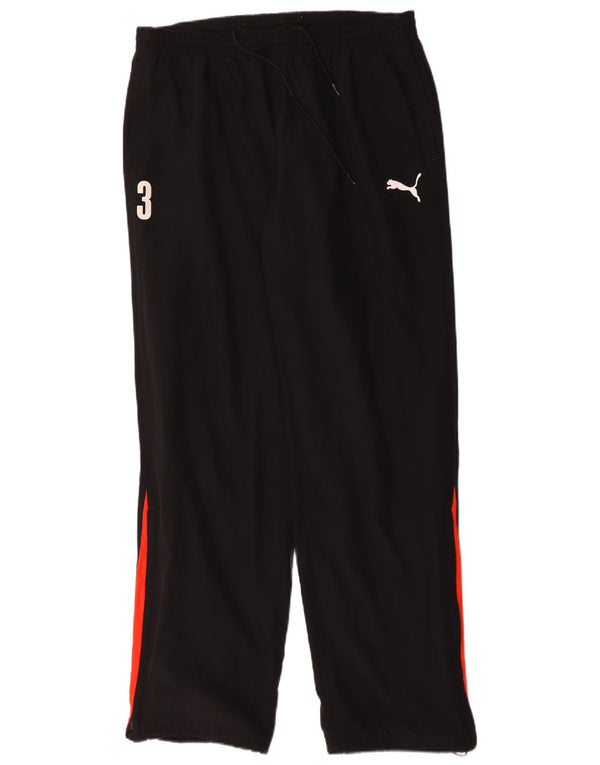 Puma Mens Tracksuit Trousers Large  Black Polyester