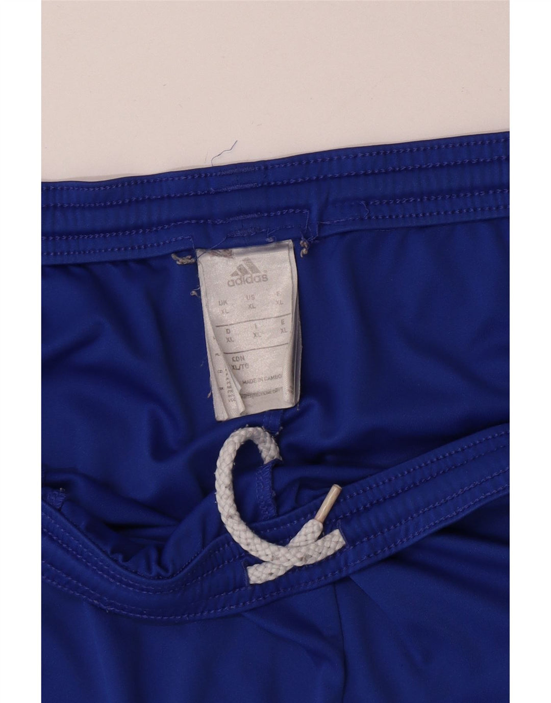 Adidas Herre Sportshorts XL Blå Colourblock Polyester