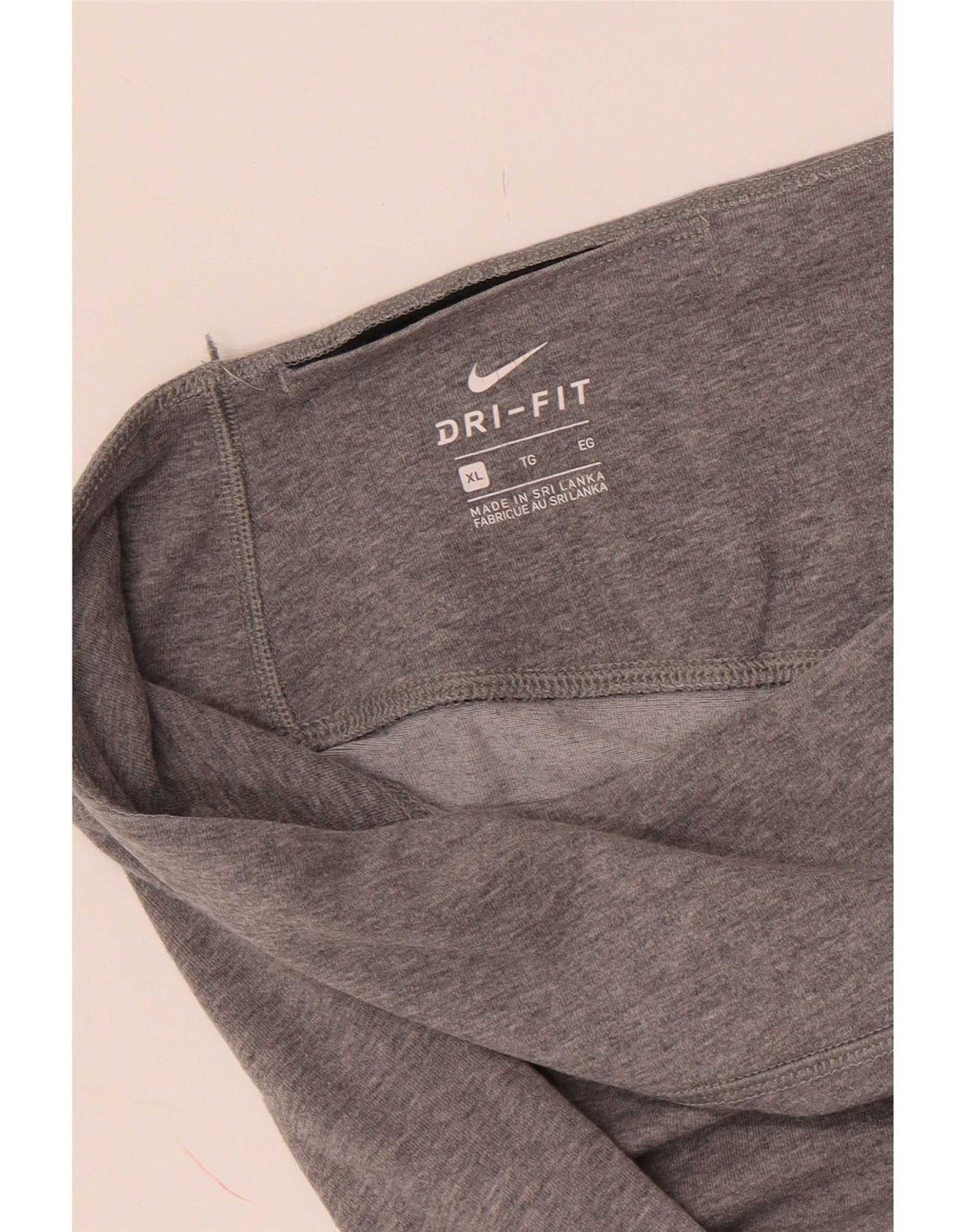 Nike Dame Dri Fit Grafiske Leggings UK 18 XL Grå