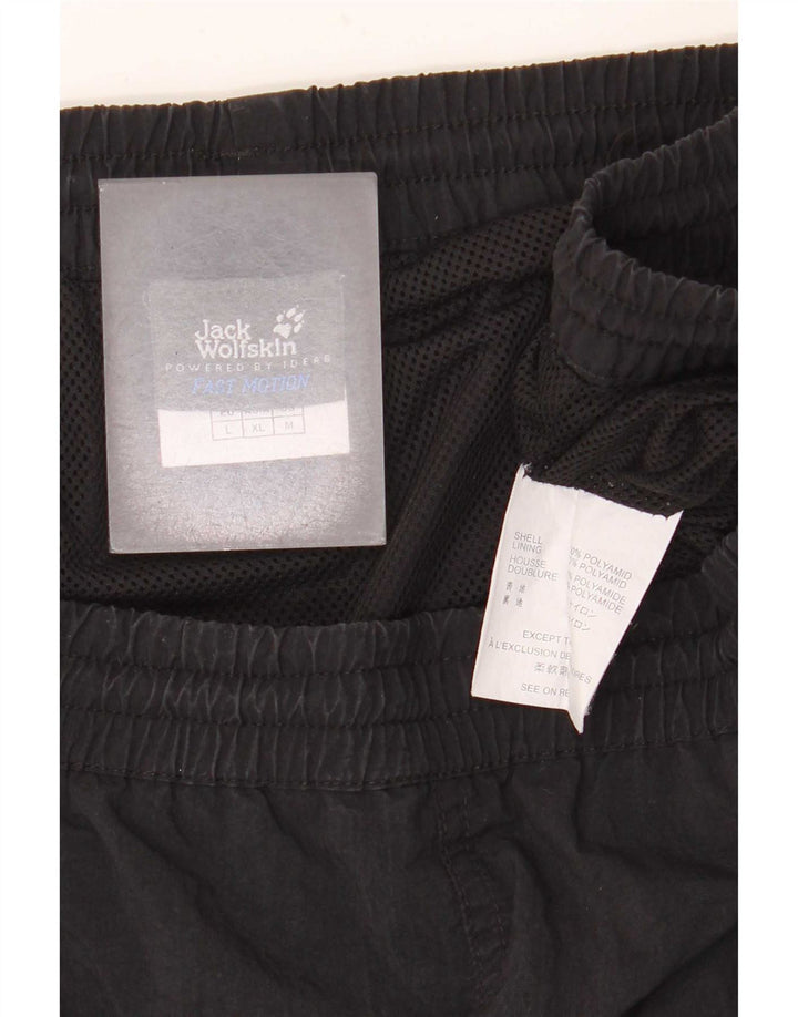 Jack Wolfskin Herre Cargo svømmeshorts Stor sort Colourblock Polyamid