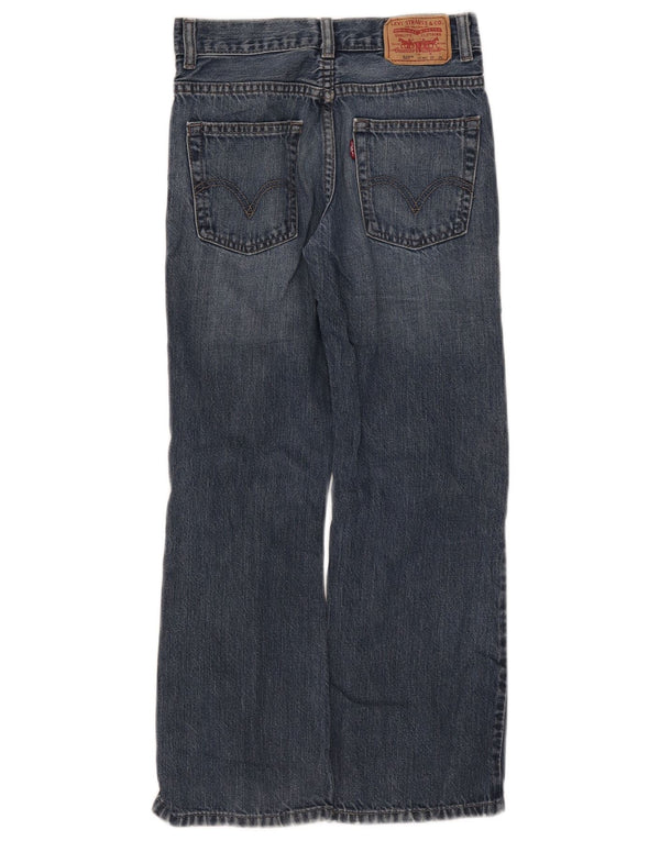 Levi's Boys 527 Bootcut Jeans 9-10 år W25 L25 Blue Cotton