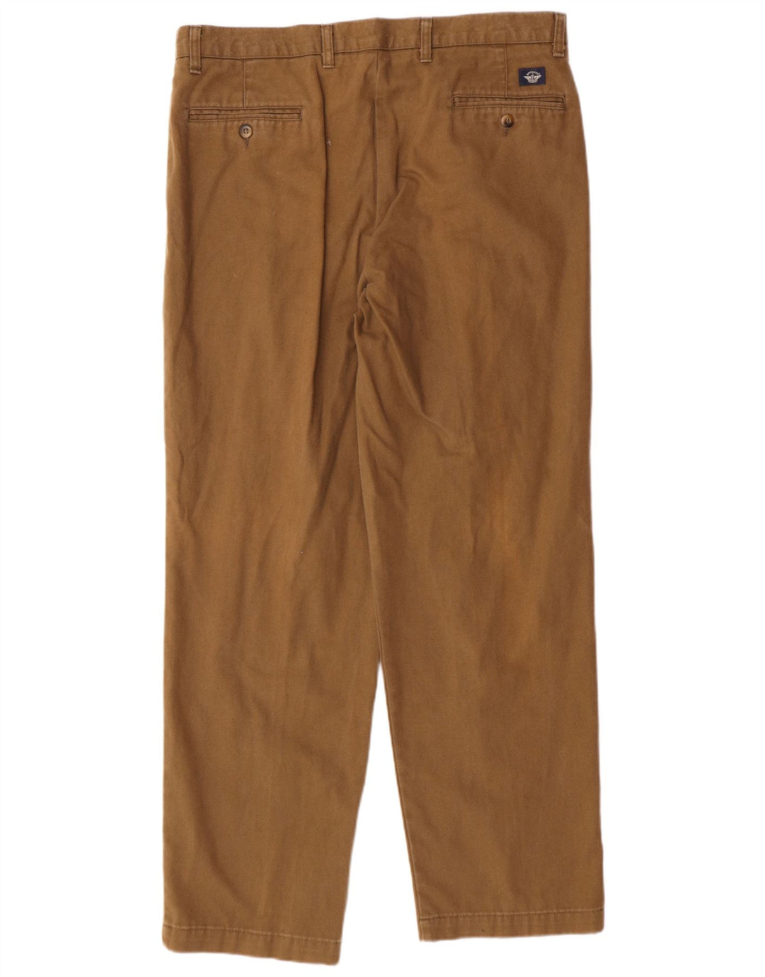 Dockers Herre Khakis Pegged Chino Bukser W38 L32 Beige Bomuld Classic