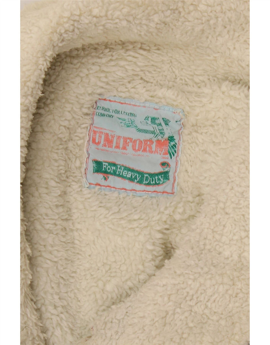 UNIFORM Herre Denim Sherpa Jacket UK 42 XL Blå