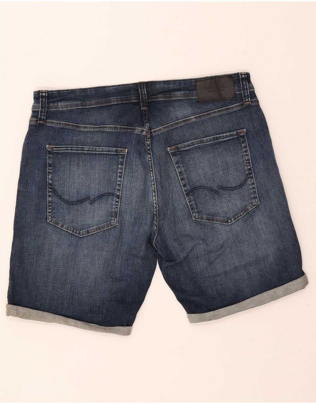 JACK & JONES Herre Denim Shorts 2XL W42 Blå Bomuld