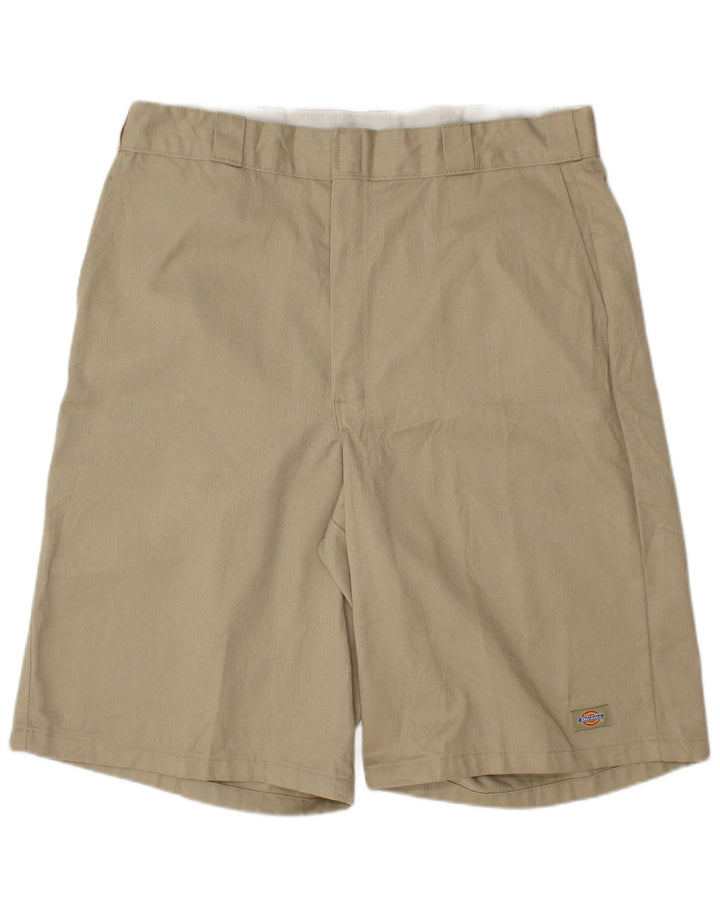 DICKIES Mens Chino Shorts W38 XL Beige Polyester
