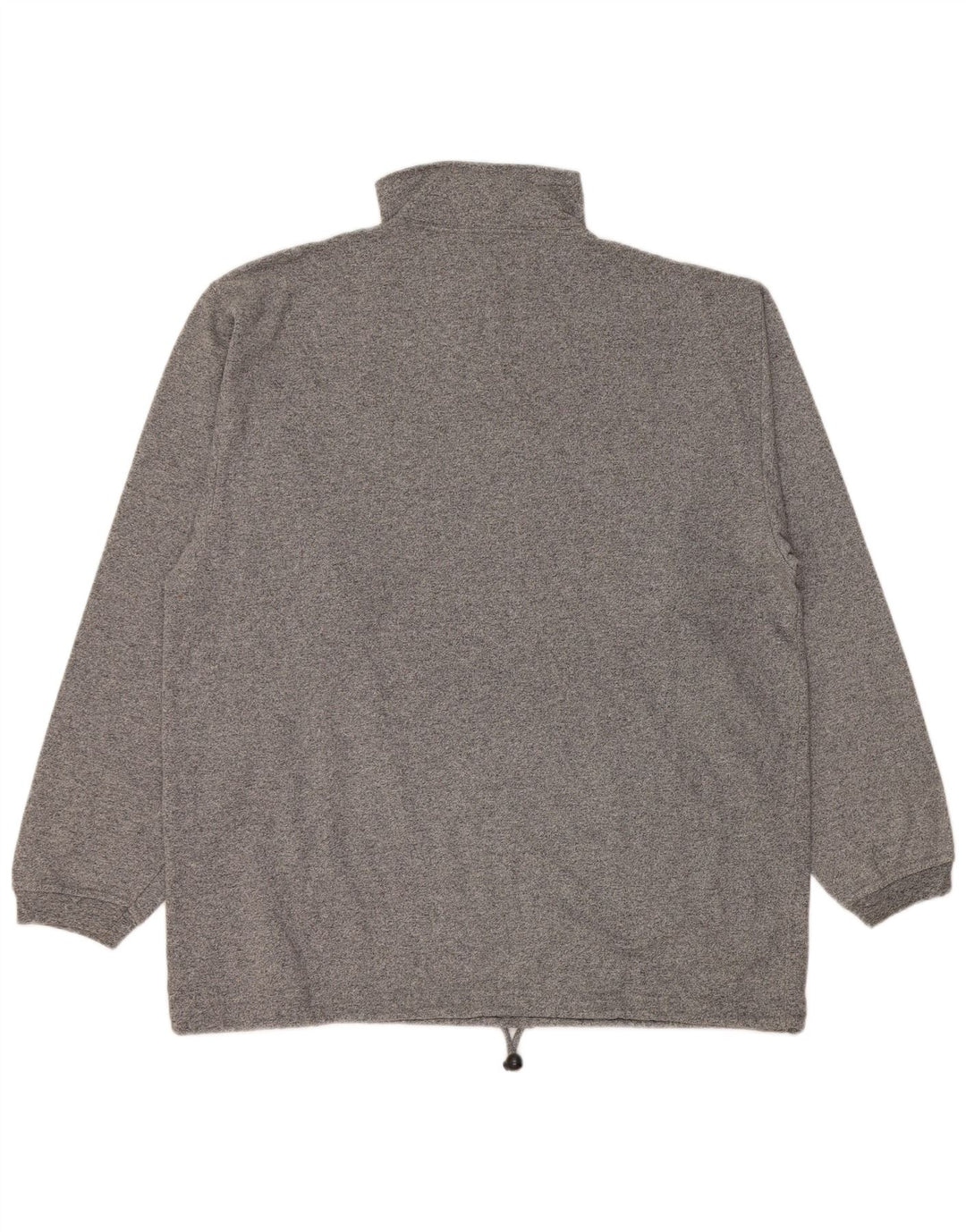 CHAMPION Sweatshirt med lynlås til mænd 2XL Grå Flecked Bomuld
