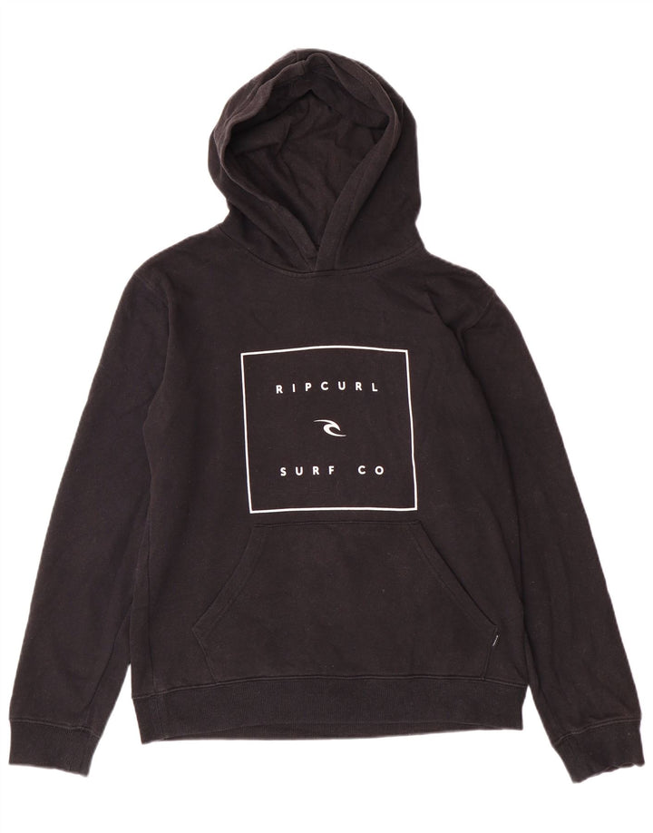 Rip Curl Grafisk hættetrøje til kvinder UK 14 Medium Sort