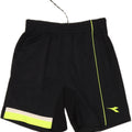 DIADORA Mens Sport Shorts Large  Black Polyester Vintage Diadora and Second-Hand Diadora from Messina Hembry 