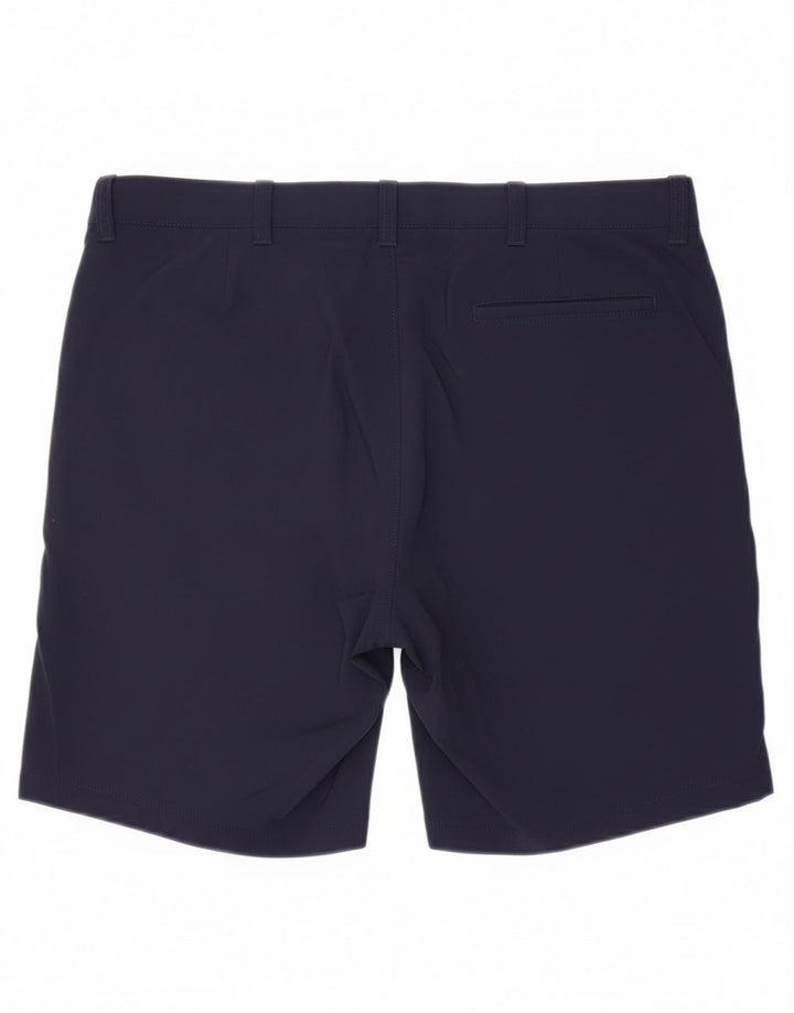 J. Crew Gramercy Chino-shorts til kvinder W34 Stor marineblå nylon