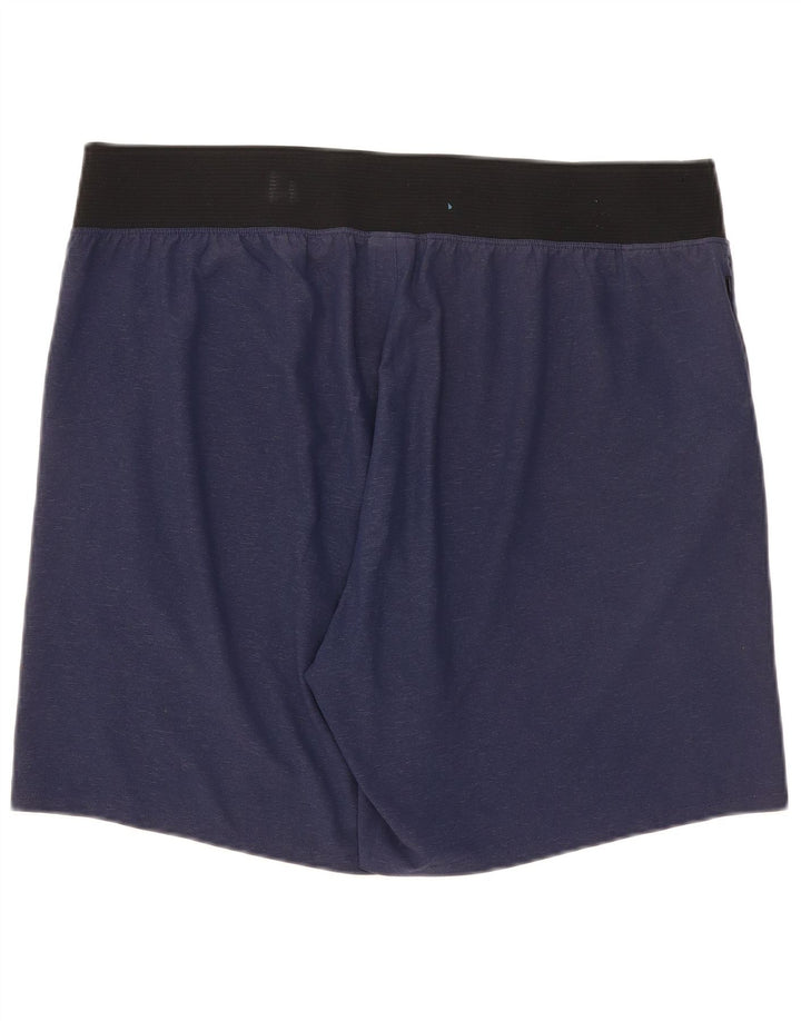 Reebok Herre Sportshorts XL Marineblå Colourblock Polyester