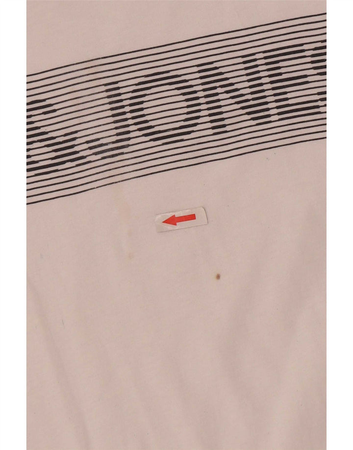 Jack & Jones Herre grafisk T-shirt Top Medium Hvid Bomuld