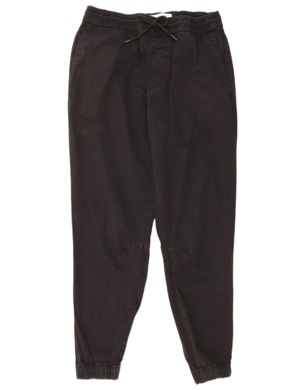 Zara Herre Joggers Chino Bukser Medium W31 L28 Sort Bomuld