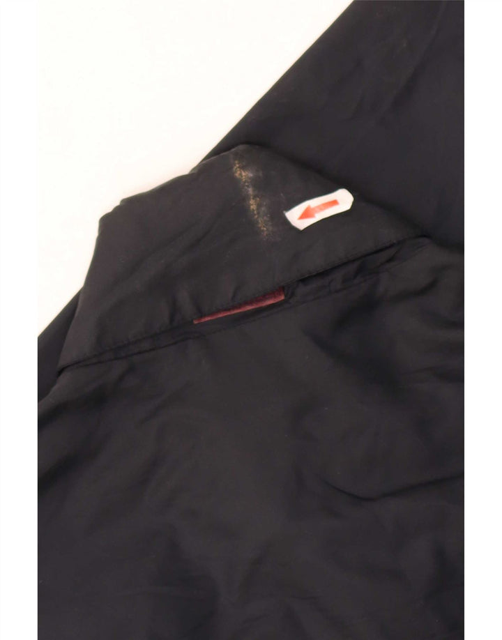 Nike Regnjakke til mænd UK 36/38 Lille sort nylon