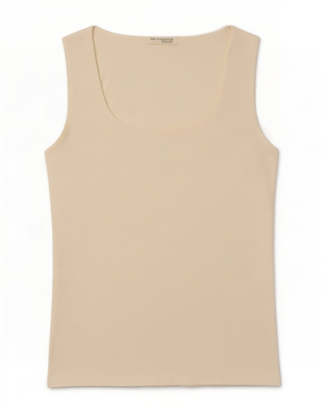 Zara Damevest Top UK 14 Large Off White Polyamid