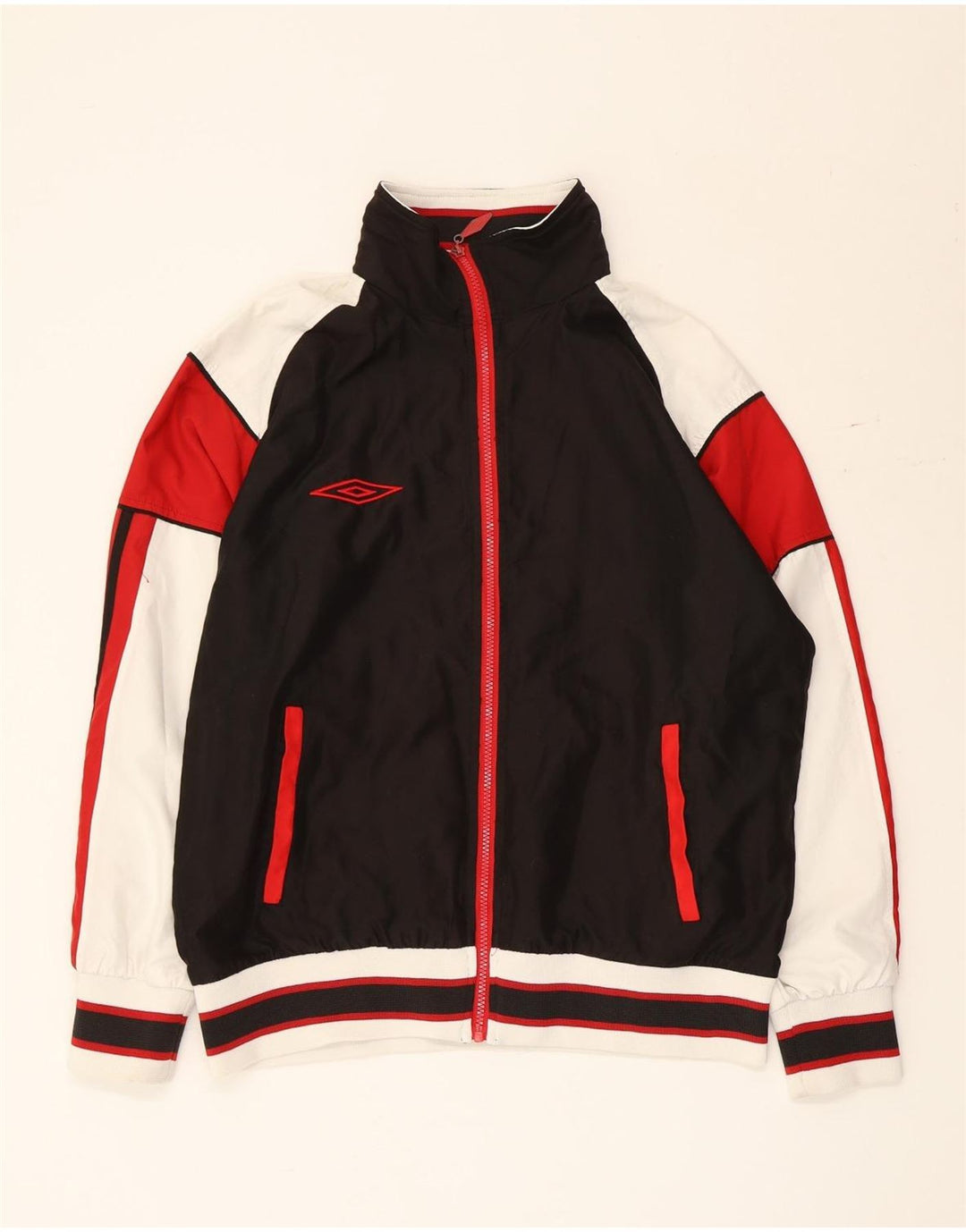 Umbro Træningsdragt til mænd Topjakke Medium Sort Colourblock Polyester