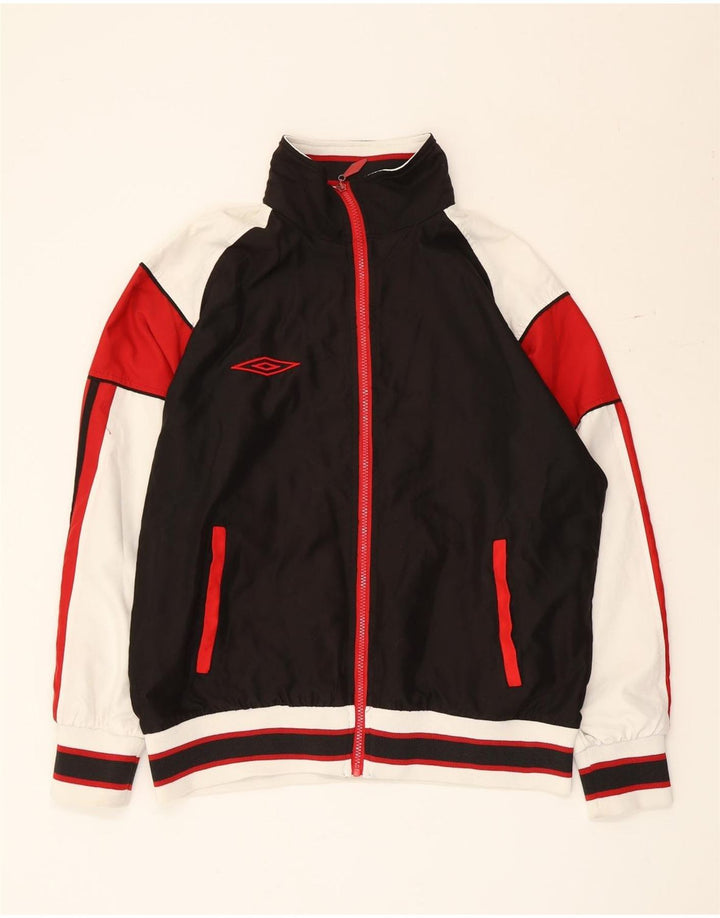 Umbro Træningsdragt til mænd Topjakke Medium Sort Colourblock Polyester