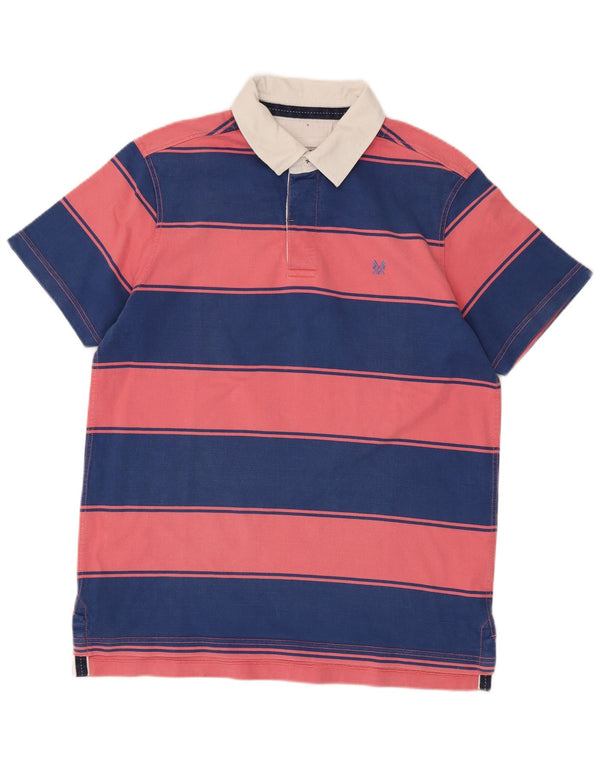 Besætningstøj Herre Rugby Polo XL Pink Stribet Bomuld