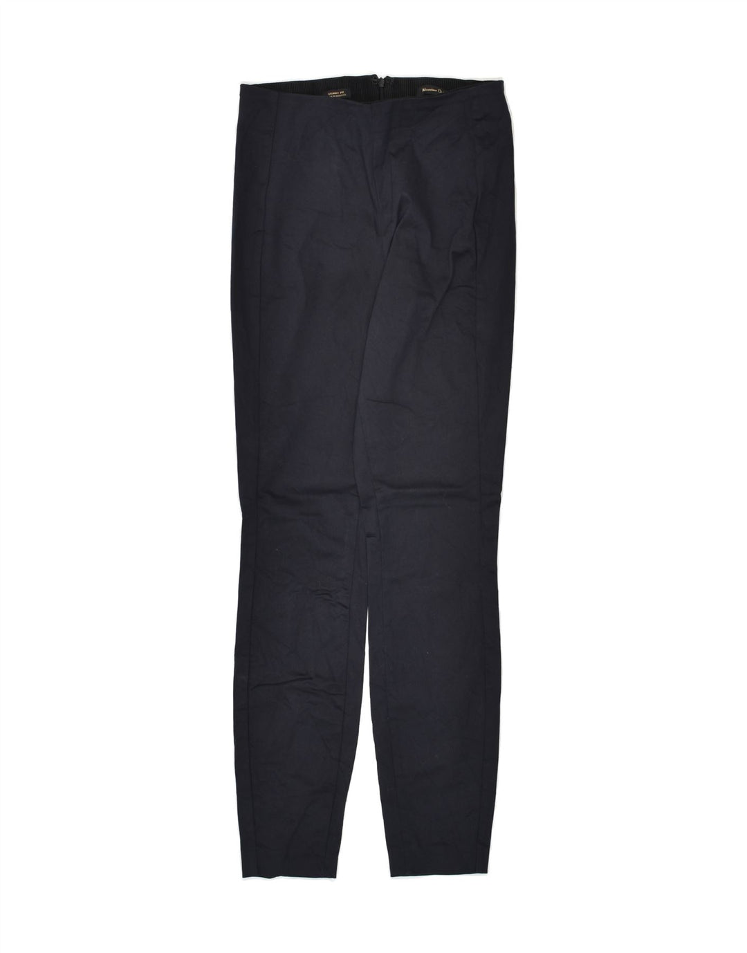 MASSIMO DUTTI Womens Skinny Suit Trousers EU 40 Medium W28 L28  Navy Blue | Vintage Massimo Dutti | Thrift | Second-Hand Massimo Dutti | Used Clothing | Messina Hembry 