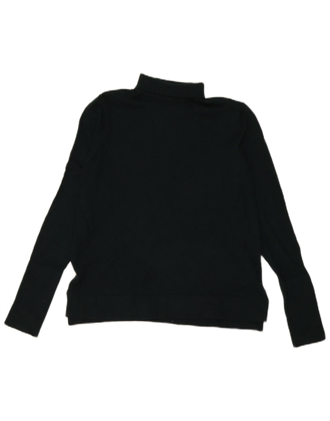Zara Dame Rullehals Sweater UK 14 Medium Grøn Modal
