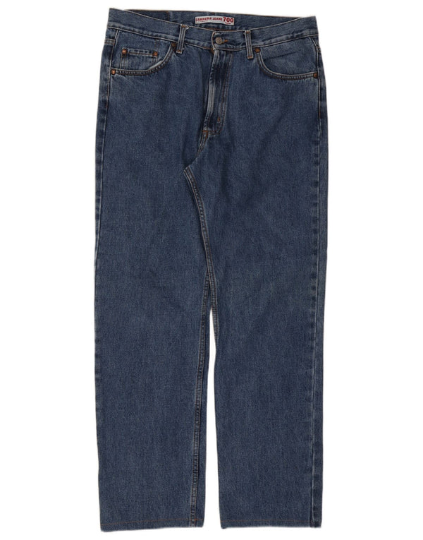 Carrera Mens 700 Regular Fit Straight Jeans W36 L30 Blå Bomuld