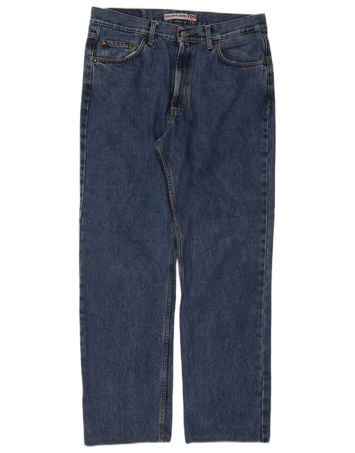 Carrera Mens 700 Regular Fit Straight Jeans W36 L30 Blå Bomuld