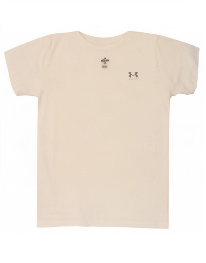 Under Armour Herre T-Shirt Top XS Hvid