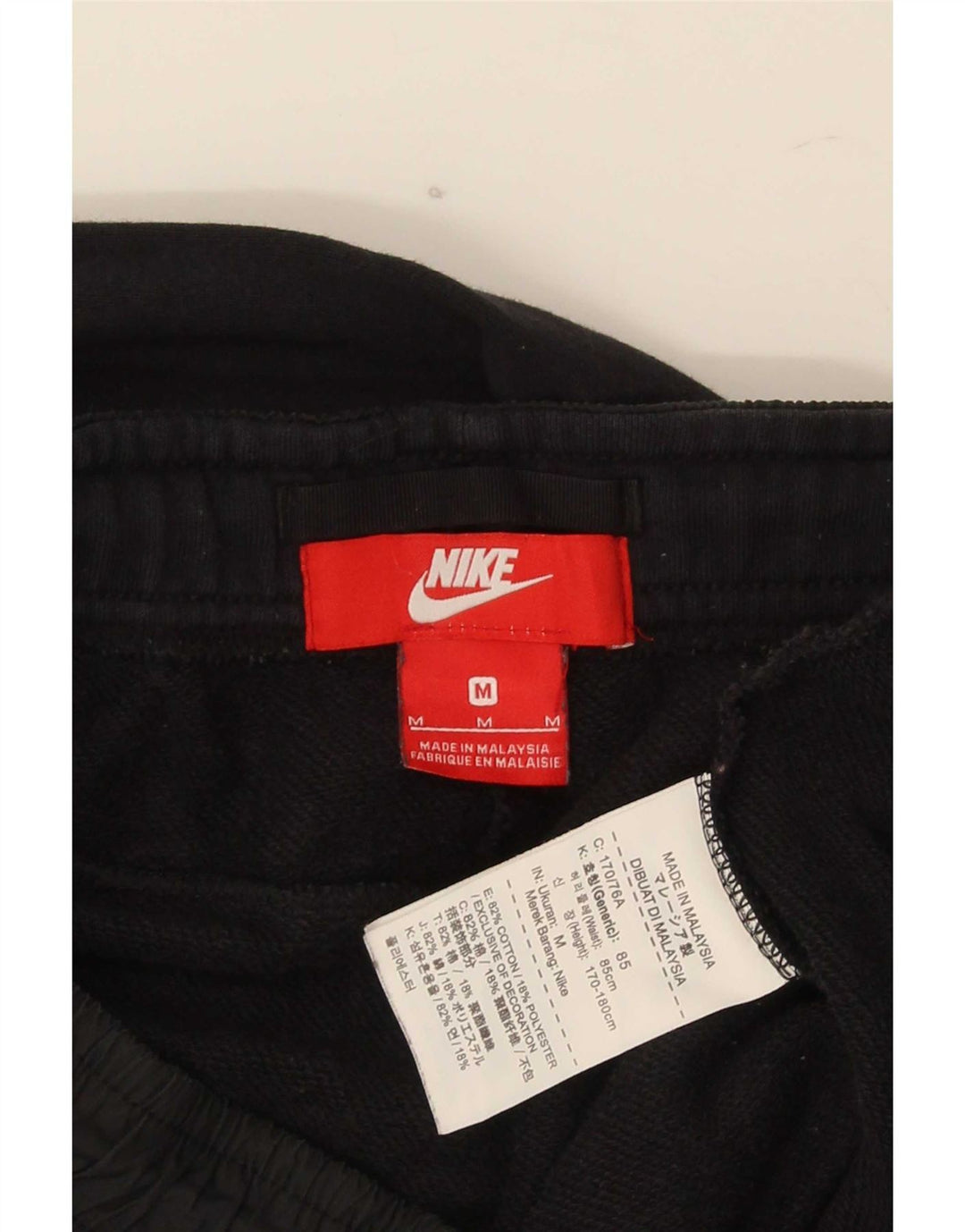 Nike Træningsdragt til mænd Joggers Medium Sort Bomuld