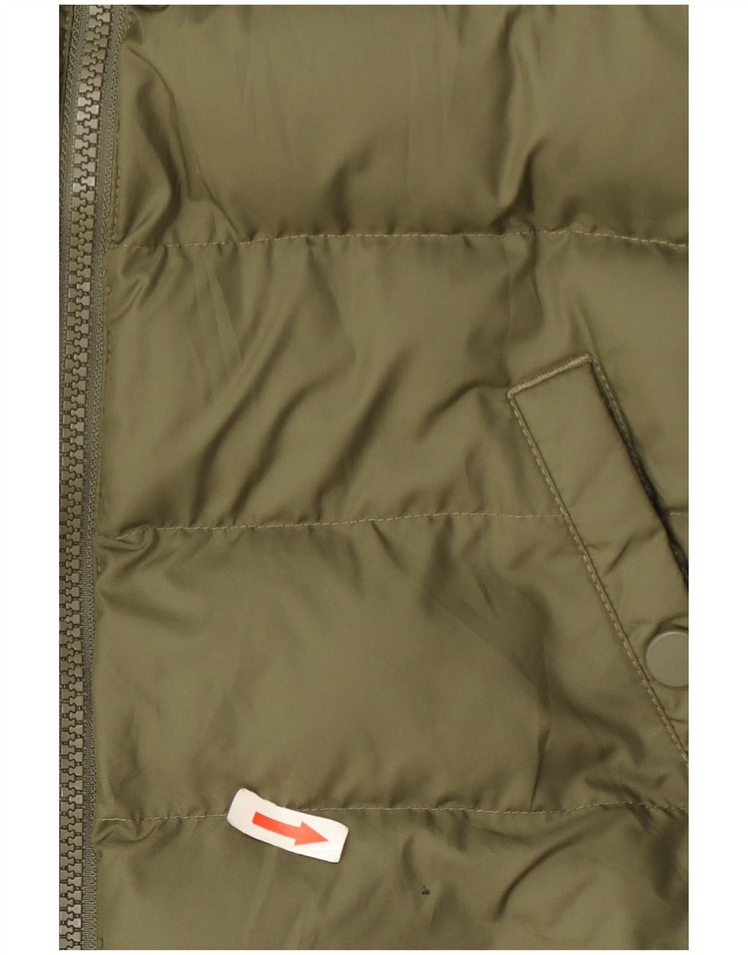 Nike drenge hættepolstret jakke 10-11 år Medium Khaki Polyester