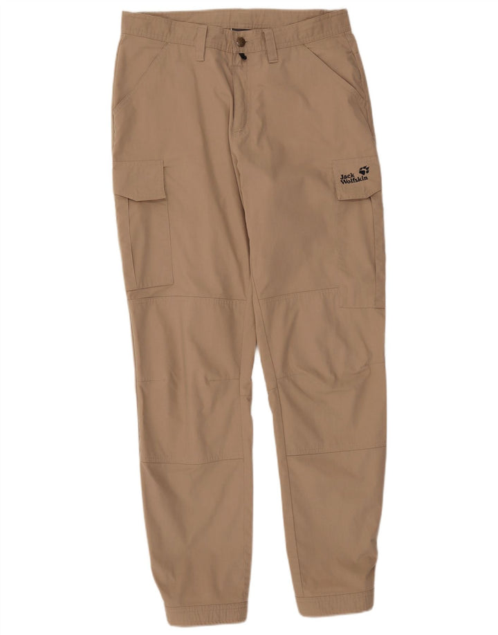 Jack Wolfskin Herre joggers Cargo Bukser W32 L33 Beige Polyester