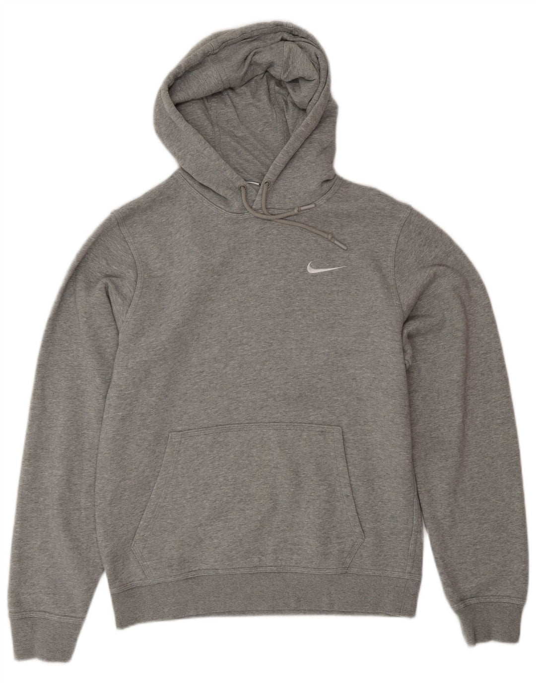 Nike hættetrøje til mænd, lille grå flækket bomuld